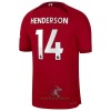 Officiële Voetbalshirt Liverpool Henderson 14 Thuis 2022-23 - Heren